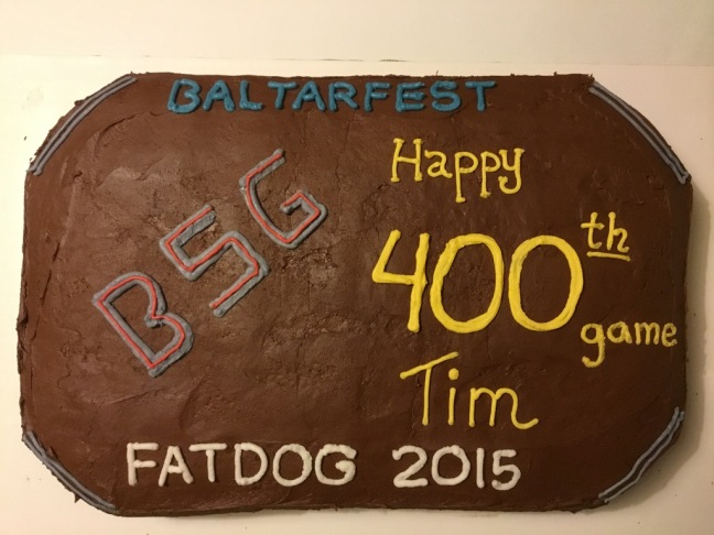 400th BSG cake