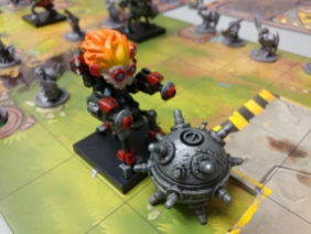A miniature from Mechs Vs. Minions