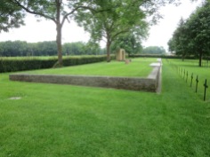 Mass graves at Fricourt German Cemetery