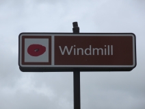 Pozières Windmill sign
